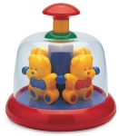 Волшебная карусель-юла Медвежата, Tolo Toys