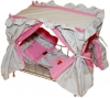 Детская кроватка для куклы (розовая), Gulliver