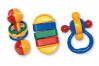 Погремушки Делюкс в наборе 3 шт, Tolo Toys